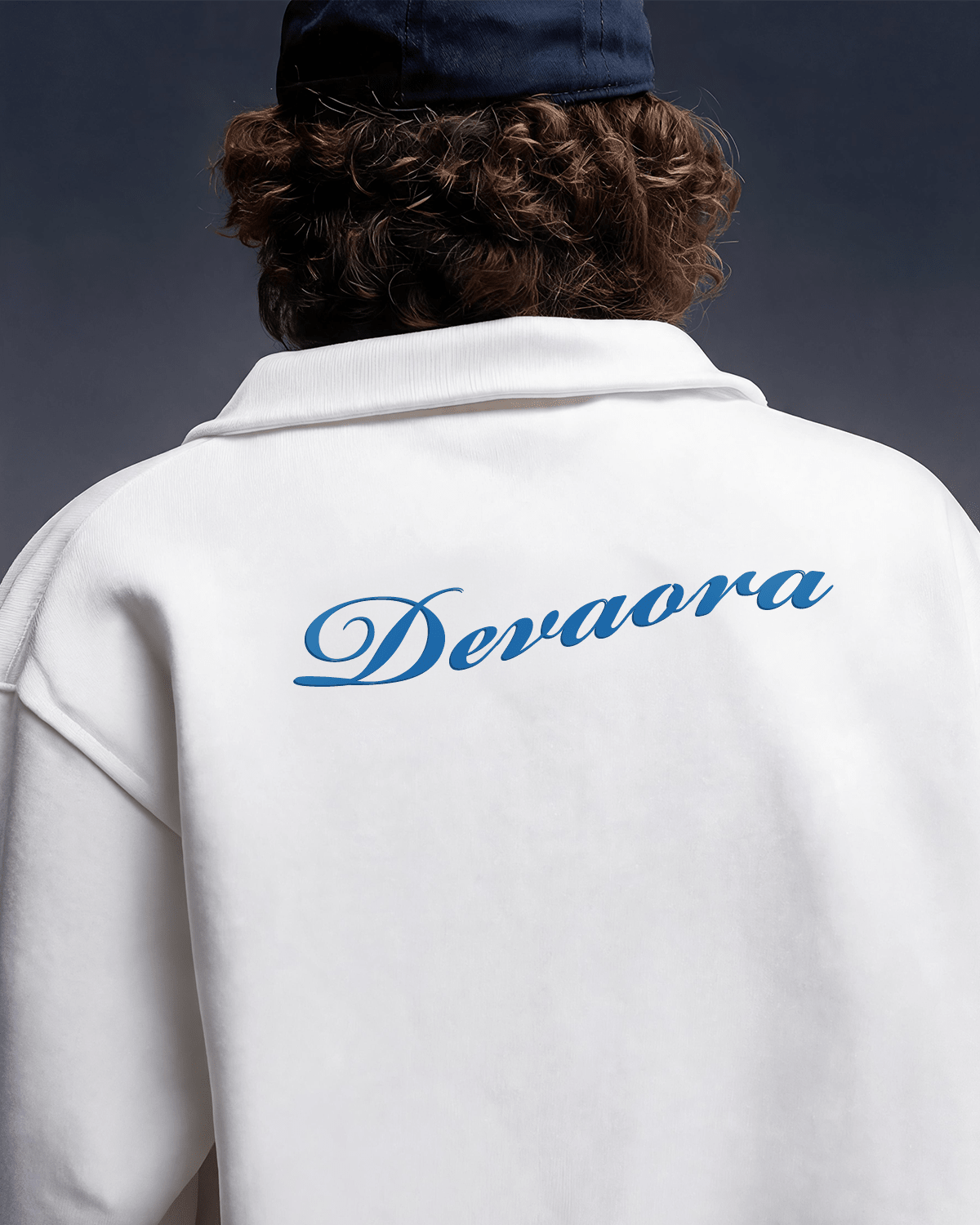 CORE ZIP SWEATSHIRT - WHITE EDITION - DEVAORA