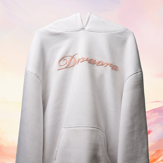 Devaora BAD BITCH Graphic Hoodie - WHITE - DEVAORA