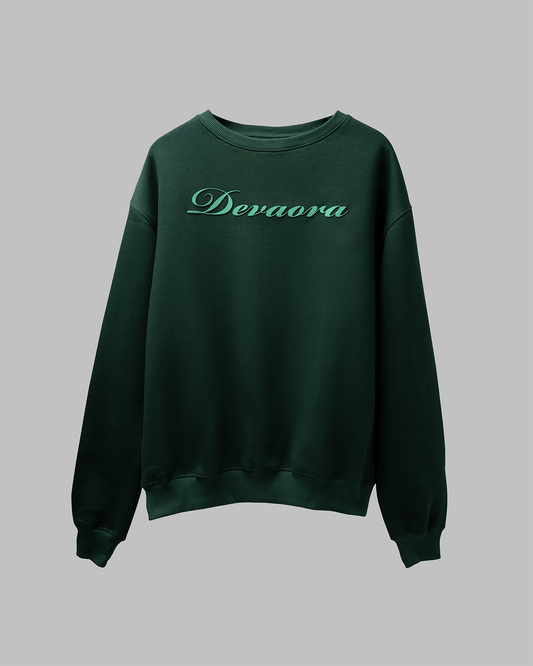HUNTER GREEN CROC ELITE SWEATSHIRT — JUNGLE EDITION - DEVAORA