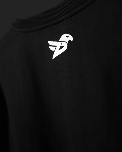 BLACK STANDARD OVERSIZED T-SHIRT - DEVAORA