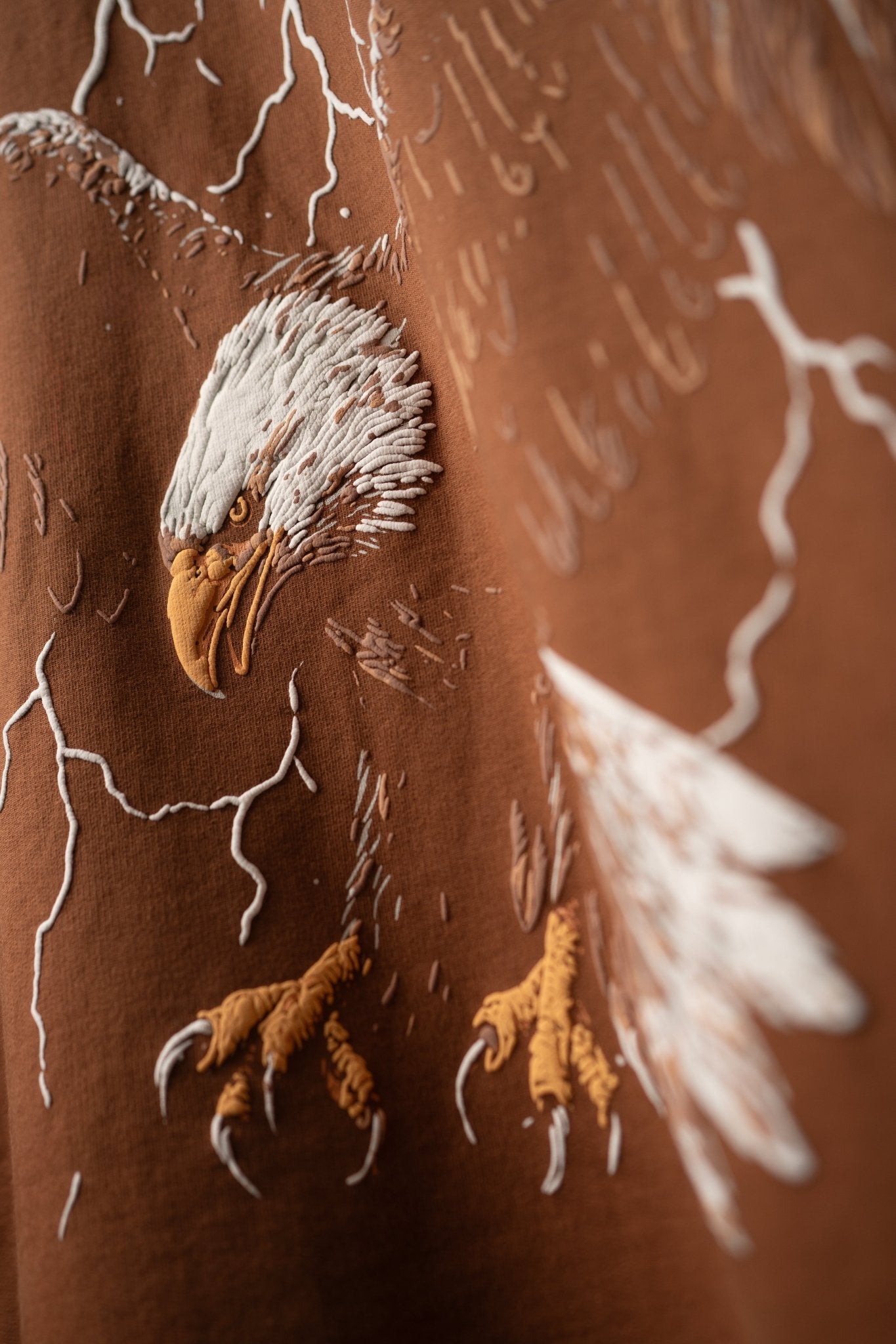 BROWN THUNDER HAWK T - SHIRT - DEVAORA