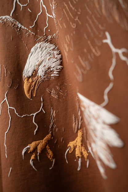 BROWN THUNDER HAWK T - SHIRT - DEVAORA