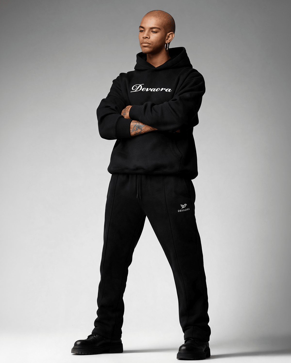 CORE SWEATPANTS — BLACK EDITION - DEVAORA
