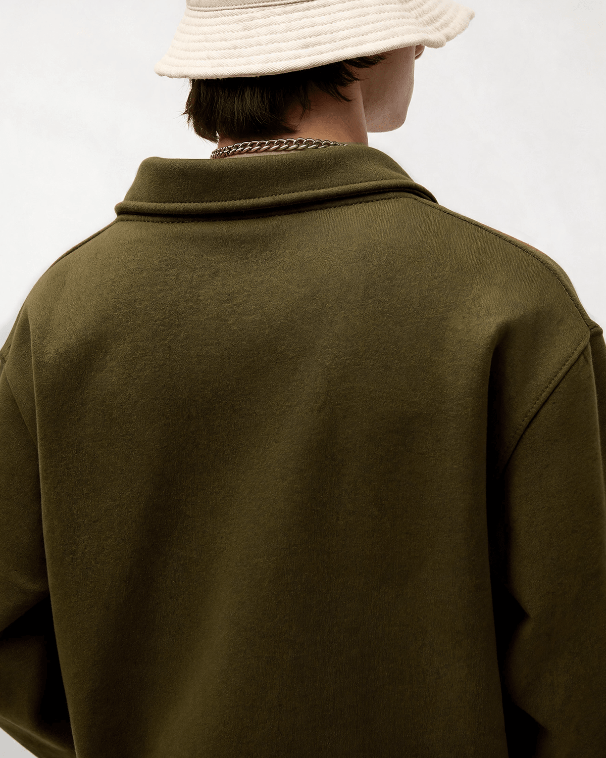 CORE ZIP SWEATSHIRT — MILITARY GREEN EDITION - DEVAORA