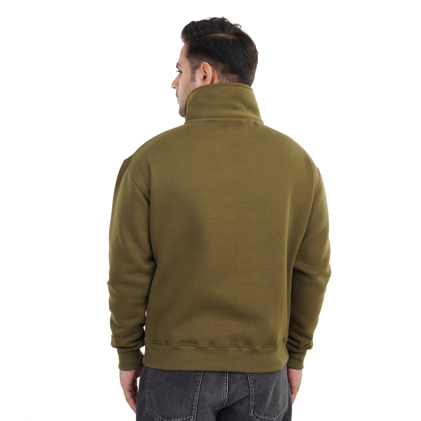 CORE ZIP SWEATSHIRT — MILITARY GREEN EDITION - DEVAORA