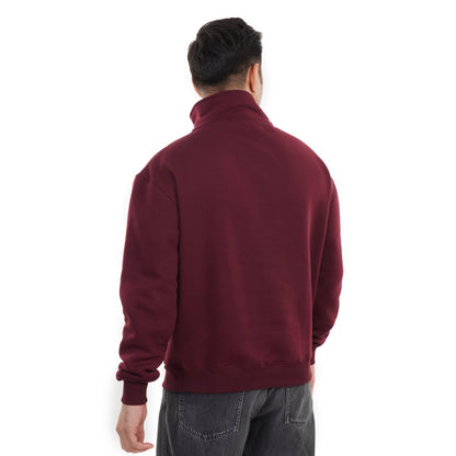 CORE ZIP SWEATSHIRT — OXBLOOD EDITION - DEVAORA