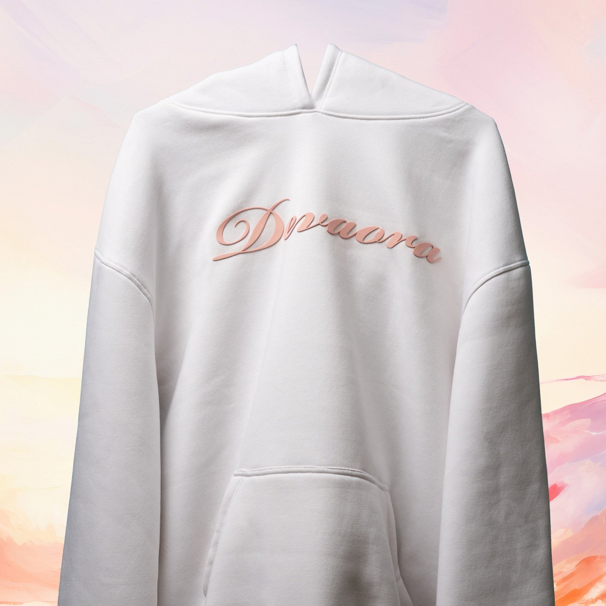 Devaora BAD BITCH Graphic Hoodie - WHITE - DEVAORA