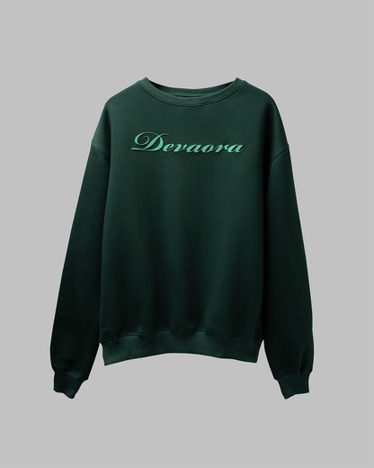 HUNTER GREEN CROC ELITE SWEATSHIRT — JUNGLE EDITION - DEVAORA