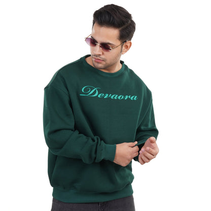 HUNTER GREEN CROC ELITE SWEATSHIRT — JUNGLE EDITION - DEVAORA