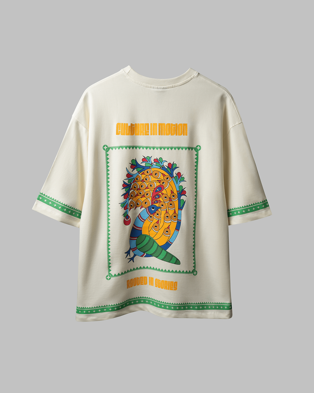 MADHUBANI PRIMAL T-SHIRT - DEVAORA