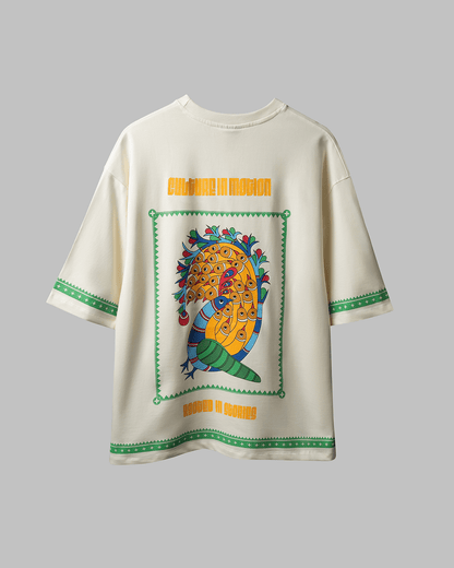 MADHUBANI PRIMAL T-SHIRT - DEVAORA
