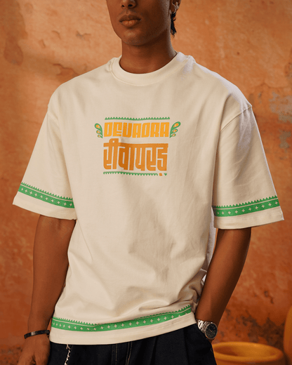 MADHUBANI PRIMAL T-SHIRT - DEVAORA