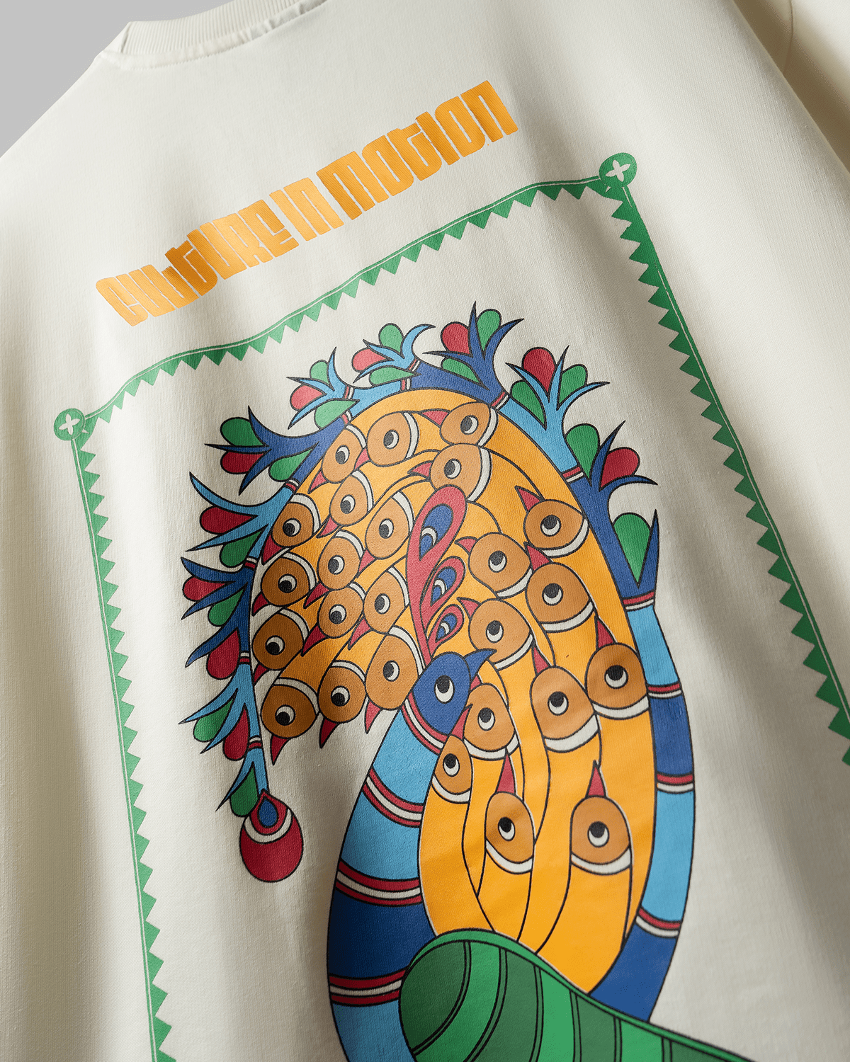MADHUBANI PRIMAL T-SHIRT - DEVAORA