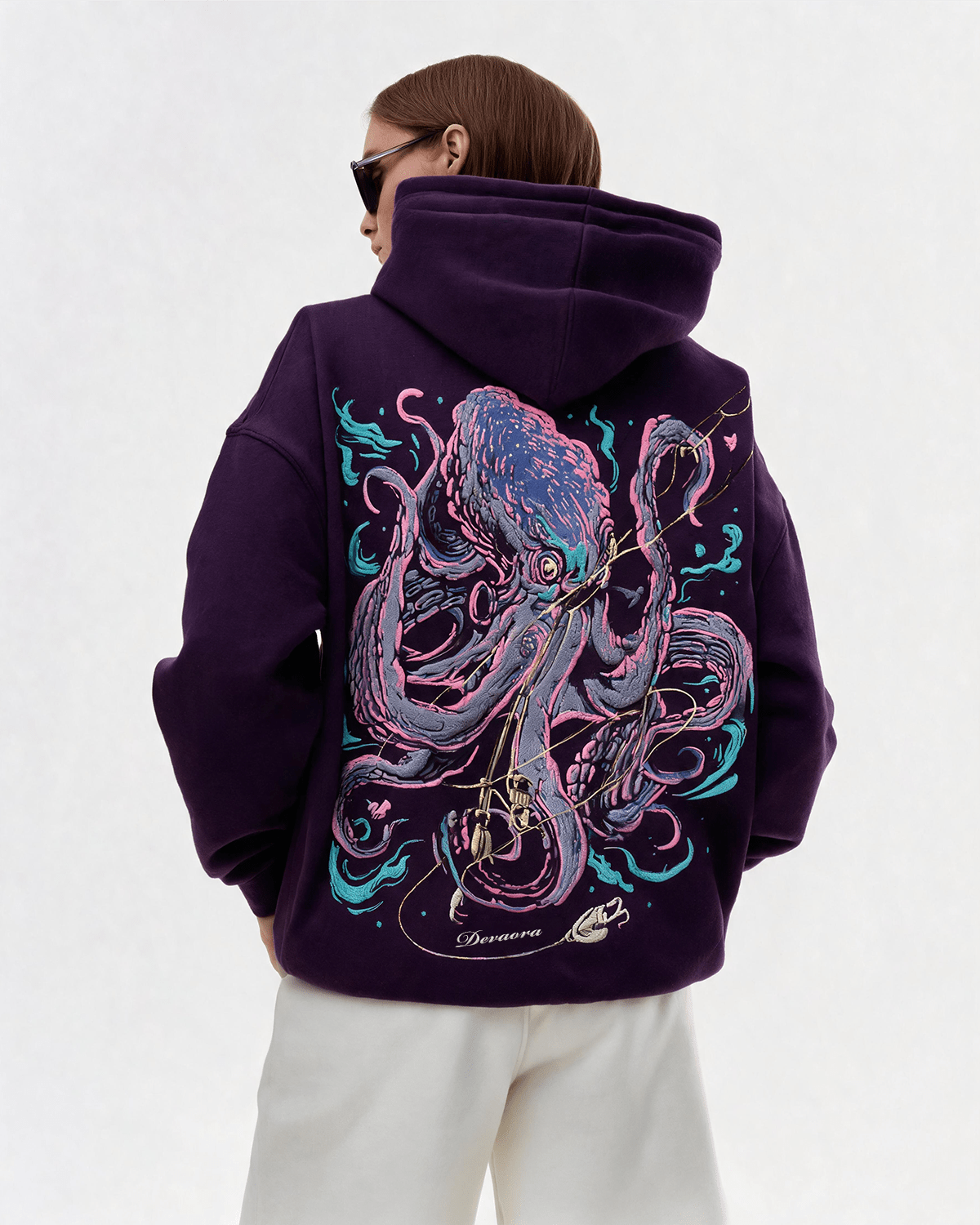 PLUM POPPINS OCTO HOODIE - DEVAORA