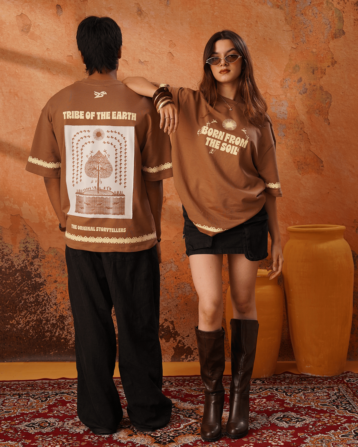 WARLI ORIGIN T-SHIRT - DEVAORA